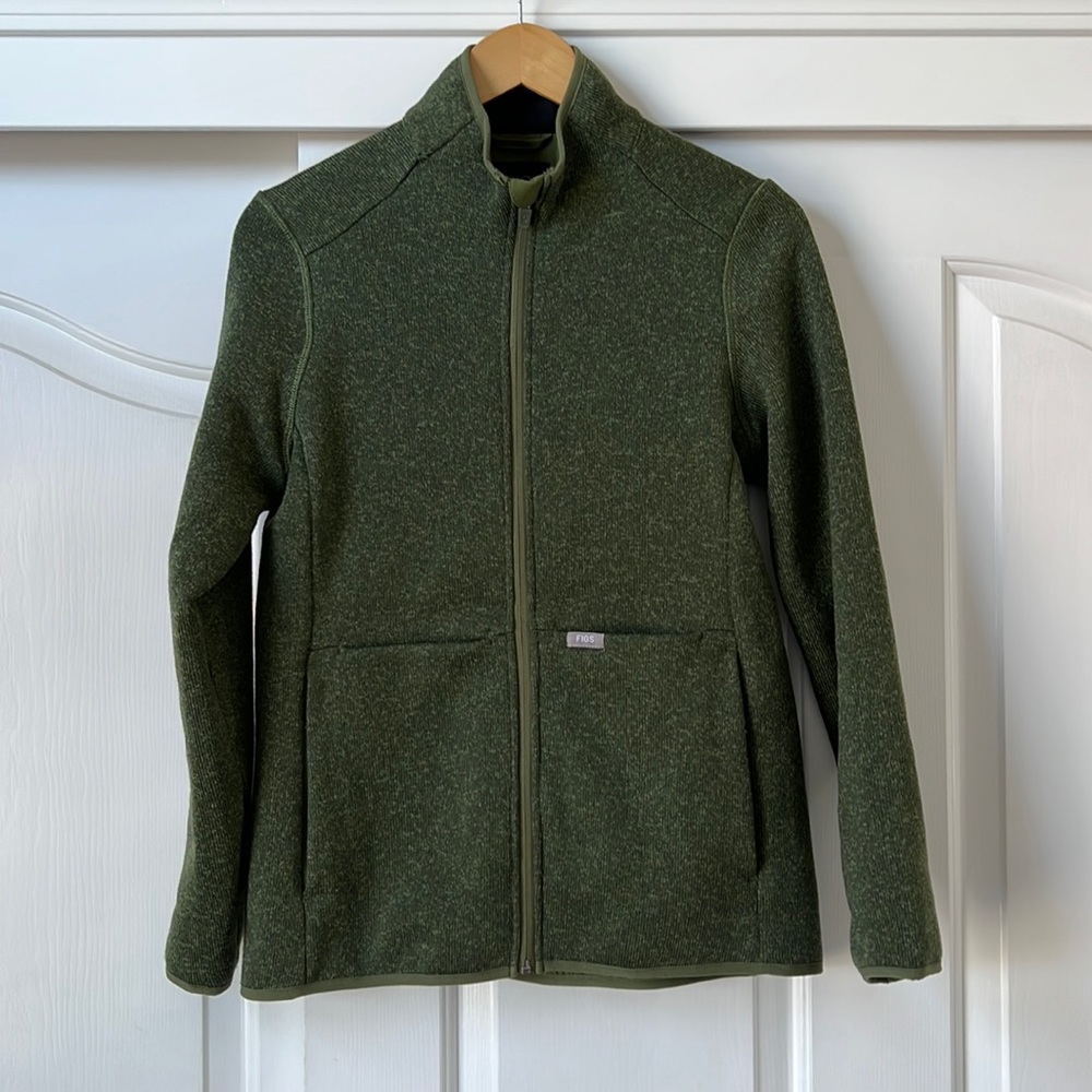 Figs green jacket